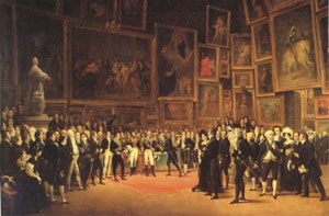 Francois-Joseph Heim Charles X Distributing Awards to the Artists Exhibiting at the Salon (mk05)